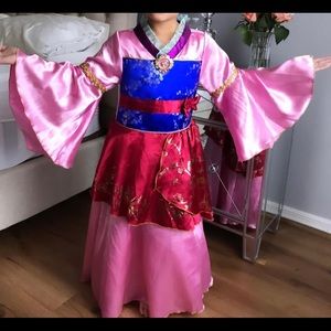 Mulan kids costume